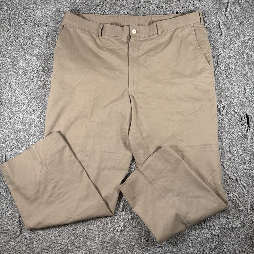 Southern Tide Intercoastal Waterway Chino Pants Men's Size 40 Beige Preppy Lycra